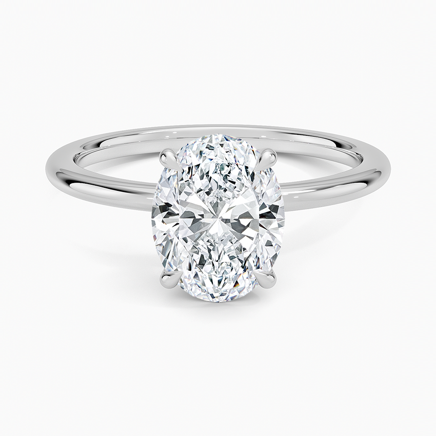 Halo Cushion Engagement Ring with Eternity Band NCH2204 1